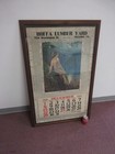Advertising  Calendar 1929 Hoffa Lumber Yard Reading pa   Collector Grade  4 Ft 