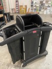 Rubbermaid Housekeeping Cart With High Security Hood