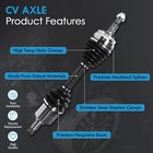Front Cv Axle Shaft Assembly For Hyundai Accent L4 1 6l Automatic Transmission 