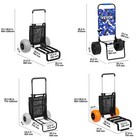 Vevor Beach Cart Beach Wagon Dolly With 10 12  Big Wheels For Sand Gardening 