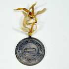Vtg 1911 Lebanon New Hampshire 150th Anniversary Silver Plate Medal Token Coin