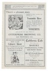 1913 Ad   Yosemite Beer   Enterprise Brewing Co    San Francisco  Ca   Pre Pro