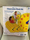 Learning Resources Big Time Classroom Clock Kit 25 Pcs Ler 2102