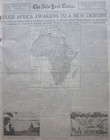 September 16  1928 Africa Saratoga Battle World Court Lindbergh Radio Ny Times