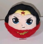 Ty Beanie Bouncers - Wonder Woman  dc Comics  3-4  New Bouncy Ball Stuffed Toy