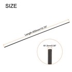 8pcs Carbon Fiber Rod 1 5mm X 400mm For Rc Plane Kite Wing Tube Quadcopter Arm