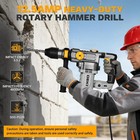 1-1 4 Inch Sds-plus Rotary Hammer Drill  12 5amp Electric Heavy Duty Hammer Dril