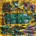 Vintage Puerto Rico Memorabilia Pillow Cover Gold Pillow Sham Fringed