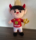 Mu  eco Peluche Diablos Rojos Del Toluca Bicampe  n 2025 Liga Mx 17 Inch Aprox 