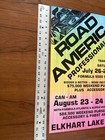 Vintage 1974 Road America Trans-am Formula 5000 Racing Poster Elkhart Lake 70   s