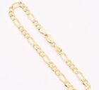 4 5mm Royal Figaro Solid Link Ankle Bracelet Anklet Real 10k Yellow Gold 8 -12 