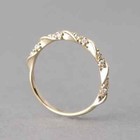 1 60 Ct Round Simulated Diamond Half Eternity Band Ring 14k Yellow Gold Plated