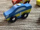 Melissa And Doug Toy Wooden Magnetic Car Loader Race Cars Lot Plus Train Truck