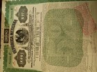1929 Mexico Santa Margarita Mining Co Stock Certificate W  Coupons Rare