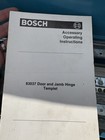 Bosch 83038 Deluxe Hinge Butt Templete