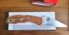 Spyderco Delica 4 Sprint Run Burnt Orange Hap 40  C11fpbore Limited Edition