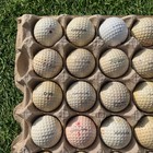 Vintage Antique Golf Ball Lot Of 30 Balls Royal Dunlop Macgregor Golden Scot
