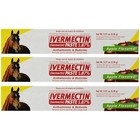 3x Paste Horse Dewormer - Apple Flavor Exp-12 2026 Anthelmintic   Boticide