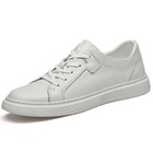 Men s Skateboarding Shoes Leather Flats Retro Handmade Casual Fashion Sneakers