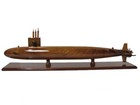 Uss Sturgeon Ssn 637 Class Cold War Navy Nuclear Submarine Sub Wood Wooden Model