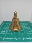 Vintage Brass Ship Boat Nautical Bell With Clanger 4  Decoration Solid Brass