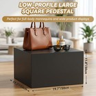 Tall Mannequin Display Pedestal  19 7     19 7     11 8  Solid Mdf Riser Stand    