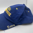 Corona Extra Beer Baseball Cap Blue With Yellow Embroidered Adjustable Gr6