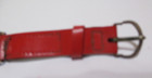 Vintage Child s Mickey Mouse Watch Us Time 1950s   Red Band As Is Not Running 