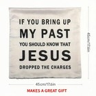 Religious Funny Double Sided Throw Pillow Christian Home Decor -great Gift Idea