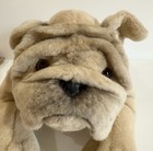 Vintage Large 18    Avanti Applause English Bulldog Plush Toy Stuffed Animal 1985