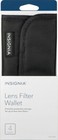 New Insignia 4 Pocket Camera Lens Filter Carry Wallet Storage Black Folding