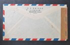Sudan 1953 Censored Airmail Cover Khartoum To Wien Austria 