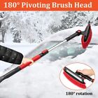 Carcarez Extendable Snow Brush With Ice Scraper Squeegee Auto Snow Ice Removal