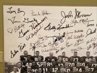 1964 Cleveland Browns B w Team Photo 16x20 Jim Brown 32x Sigs Psa Loa Signed