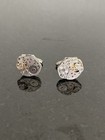 Vintage Watch Movement Mens Cufflinks Steampunk Wedding Party Gift Cuff Links