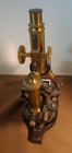 1907 Brass Bausch   Lomb Brass Microscope No  67848 B-l  Z-5