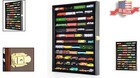 12 Shelves N Scale Train Model Trains Display Case Cabinet Wall Rack W  98  U   