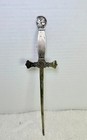 Masonic Knights Templar  Mason  Rare Letter Opener Chicago Insurance Advertising