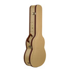 Crossrock Master Series - Wooden 4 4 Classical Guitar Case-fabric Tweed