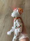 1998 Holiday Teddy Ty Christmas Beanie Baby W  Multiple Tag Errors Mint Plush