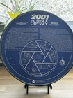Vintage Springbok    2001  A Space Odyssey    Circular Jigsaw Puzzle - Complete