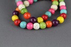 Round Beads For Diy Jewelry Making Bead Strand 40 Count 15  Length Long