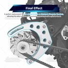 For Big Block Chevy Alternator Bracket   Pulley Short Water Pump Bbc 396 427 454