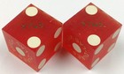Casino Dice - Dunes Hotel Pair Of Dice Las Vegas Nv 1970 s Matching Numbers