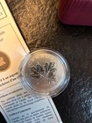Canada  10 2011 Maple Leaf Forever - 1 2 Oz Silver 9999 - Royal Canadian Mint