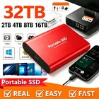 Portable External Ssd Usb 3 2 Type-c Solid State Drive For Pc Lapto 1tb 2tb 4tb
