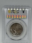 1925 Stone Mountain Memorial Silver Commemorative Half Dollar Pcgs Vf30  50c