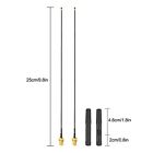 Dual Band Small Wifi Antenna 2 4ghz 5ghz Rpsma Male Antenna With Mhf4 Ipex To Rp