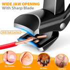 Toenail Clippers For Seniors  Long Handled Curved Head Nail Clippers With Catche