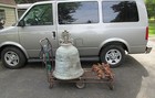 Monumental  Antique Thai  Bronze Southeast Asian Temple Bell 